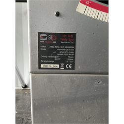 “Sip”, 10” Table saw with aluminium guides, 3500 rpm - THIS LOT IS TO BE COLLECTED BY APPOINTMENT FROM DUGGLEBY STORAGE, GREAT HILL, EASTFIELD, SCARBOROUGH, YO11 3TX