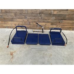 Heavy duty CR06XHD hydraulic vehicle car ramps