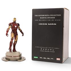 Limited edition Kotobukiya Iron Man Movie Fine Art Statue, limited edition no. 3235/7000, boxed