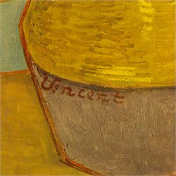 After Vincent Van Gogh (Dutch 1853-1890): Sunflowers, coloured print 75cm x 58.5cm