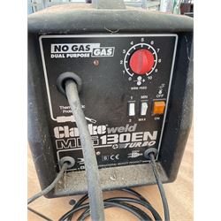 Clarke MIG 130EN Turbo MIG dual purpose welder  - THIS LOT IS TO BE COLLECTED BY APPOINTMENT FROM DUGGLEBY STORAGE, GREAT HILL, EASTFIELD, SCARBOROUGH, YO11 3TX