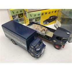 Corgi Classics - five commercial vehicles Nos.09802, 16302, CC13303, 97367 & 97951; nine Lledo Vanguards die-cast models; Matchbox Dinky Ford Pilot; and City Morris LD150 P.O. Telephones Van; all boxed; and four unboxed models

