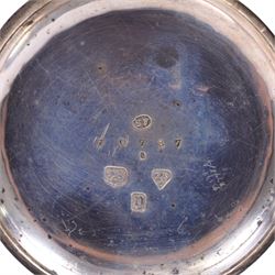 Victorian silver improved chronograph open faced pocket watch by J.Cryer, together with a continental silver pocket watch, stamped 935