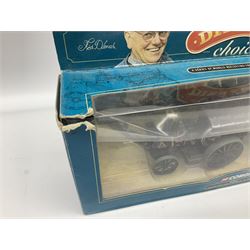 Five boxed Corgi die-cast models comprising ‘Dibnah’s Choice’ Sentinel Dropside wagon and Fowler B6 Crane Engine and Trailer, Albion Caledonian lorry, Texaco tanker and Wall’s AEC trailer