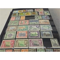  Collection of mint and used Commonwealth and World stamps including Portuguese Nyassa, 1945 to 1948 South West Africa overprints, Malts, Pitcairn Islands, part collection of 'The History of World War II', Sierra Leone, Lundy, mint Cayman Islands, stamp blocks etc, in four albums  