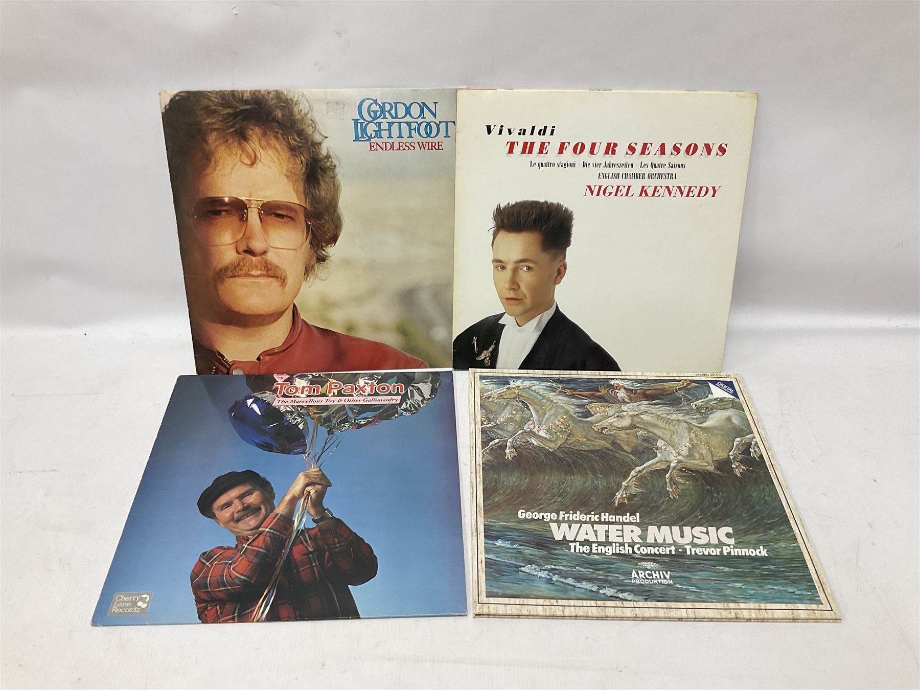 Vinyl LP records including Iron Maiden Killers, Leonard Cohen, Billy Joel, Demis Roussos etc