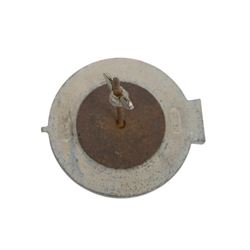 Two Royal Automobile Club Association car badges, each with central enamel Union Jack, largest H11.5cm