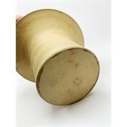 Delan Cookson (British1937): Large stoneware vase  of stylized form, H43cm impressed seal 