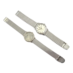  Roamer anfibio stainless wristwatch Swiss patents mod. 414-1120. 003 and a Schaffer Japanese quartz wristwatch  