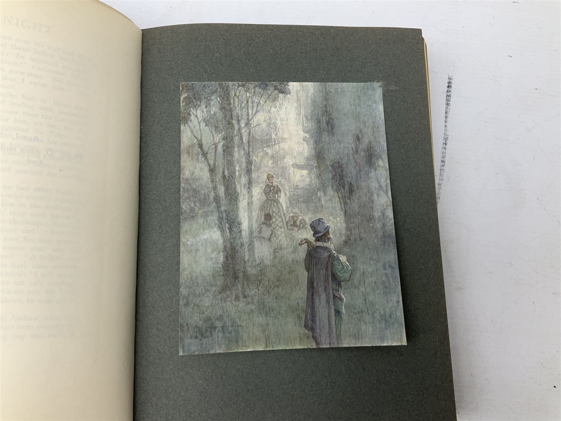 Shakespeare, William: Shakespeare's Comedy of Twelfth Night, or What You Will, illustrated by William Heath Robinson, Andersen, Hans Christian: Hans Andersen's Fairy Tales, illustrated by William Heath Robinson, Barrie, J.M: Peter Pan in Kensington Gardens, illustrated by Arthur Rackham, Sitwell, Sacherverell: Dance of The Quick and the Dead' and Johann Wolfgang von Goethe. Iphigenie auf Tauris