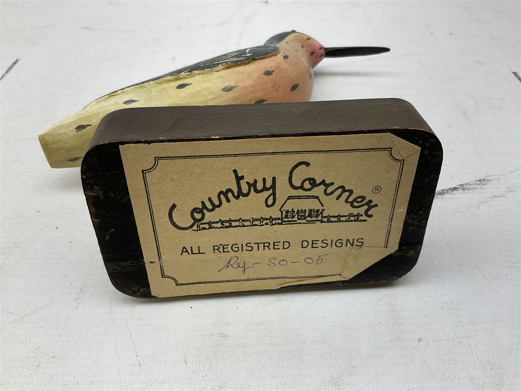  Nautical Items, to include a carved wooden seagull on a plinth, by Country Corner, three other carved wooden birds, wooden mermaid etc