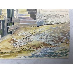 Frederick George Austin (British 1902-1990): 'East Wittering - Sussex', watercolour signed titled and dated 1954, 28cm x 38cm (unframed)
Provenance: direct from the granddaughter of the artist