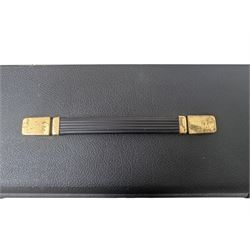 Marshall 1987X 50 watt plexi guitar amplifier head with master volume modification (screwdriver control on back), together with a Marshall 1960 4 x 12 speaker cabinet on casters, head H25cm, W65cm, cab H83cm, W76cm