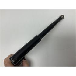 Webley & Scott Premier .177 over lever air pistol, no.2360, with chequered bakelite grip L24cm overall; Diana SP50 .177 plunge barrel air pistol; and T.J. Harrington & Son 'The Gat' .177 plunge barrel air pistol; NB: AGE RESTRICTIONS APPLY TO THE PURCHASE OF THIS LOT (3)