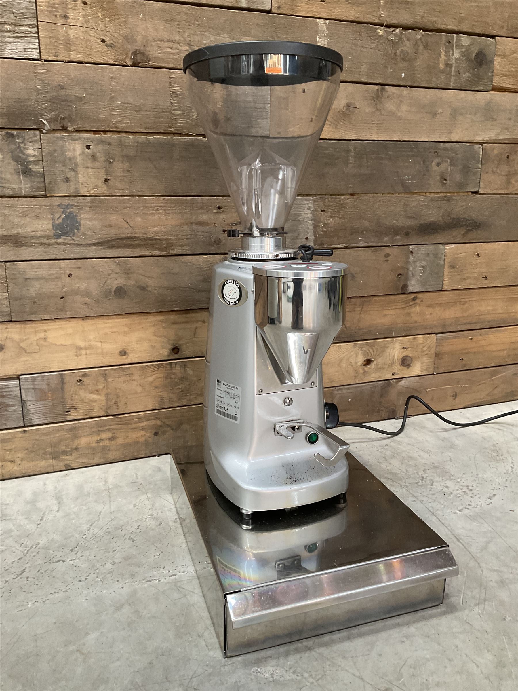 Mazzer Luigi SRL Super Jolly espresso coffee grinder