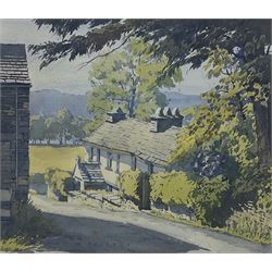 Henry Wilson Bracken (British 1920-1998): 'Glencoe', watercolour signed, titled verso 31cm x 37cm