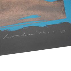 Ivor Abrahams (British 1935-2015): 'Vahine I & II', pair screenprint signed dated '77 and numbered first stage proof and 35/50 in pencil 107cm x 80cm (2) (unframed)