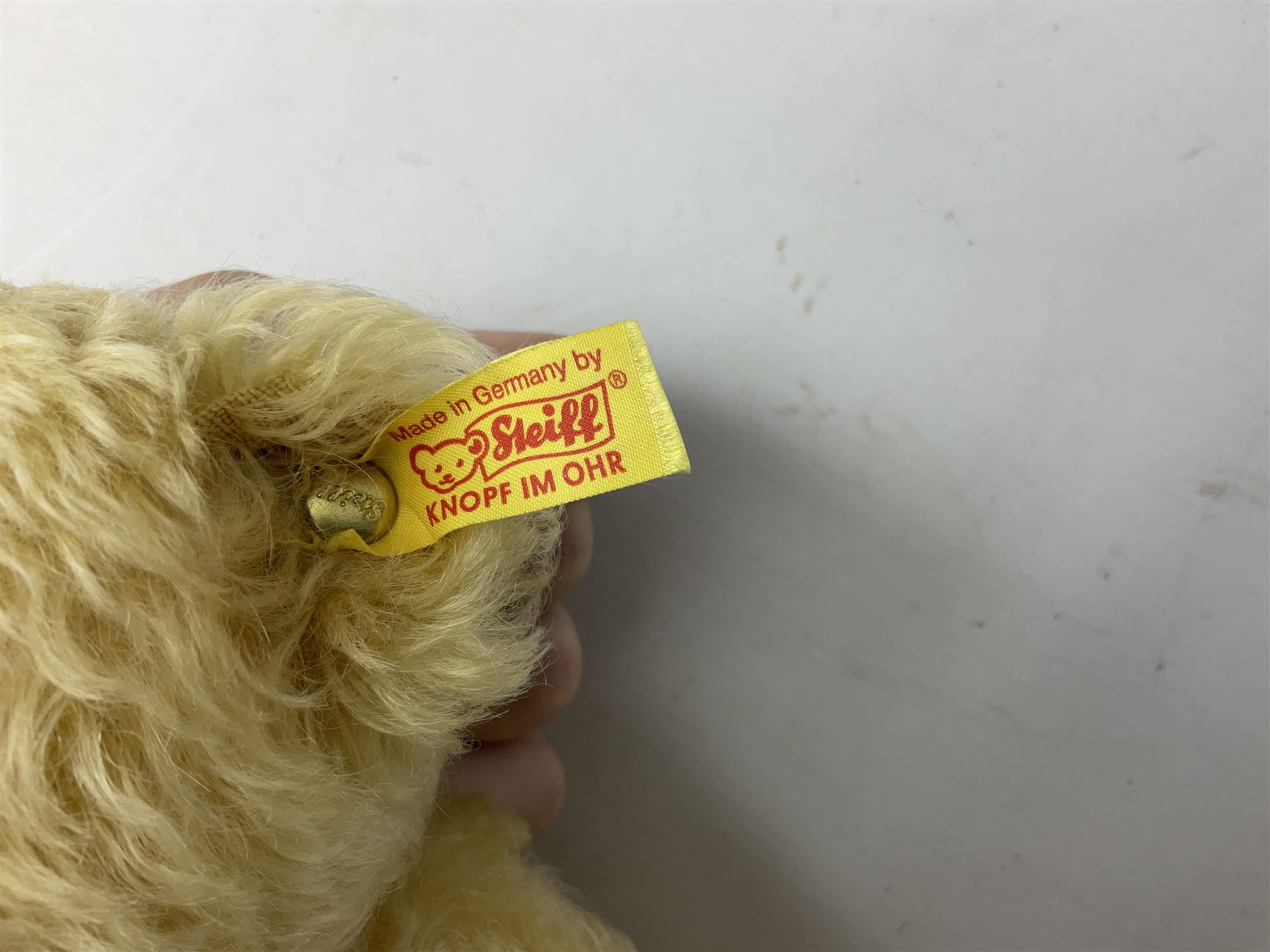 Steiff replica Classic 1905 bear, in matched Rupert box 