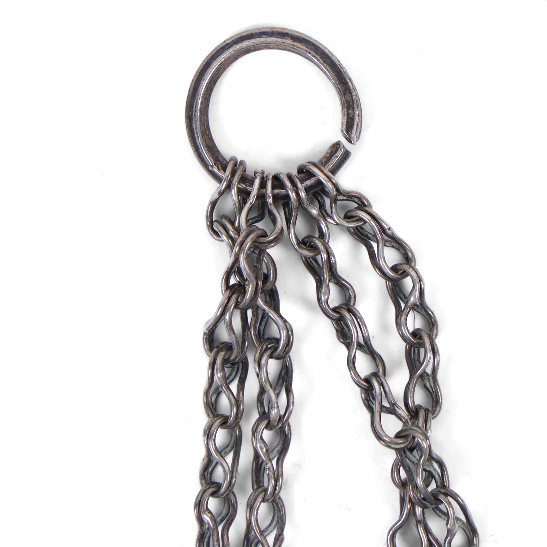 Omani silver Hirz pendant necklace