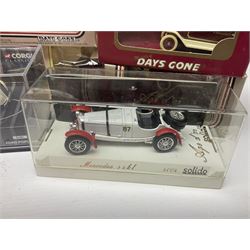 Corgi/Lledo - small collection of modern die-cast vehicles to include Corgi Aviation Archive 1:144 scale aircrafts 47111, 47301 and 47506; Lledo The RFC/RAC Anniversary Collection; quantity of Lledo Days Gone and Corgi models boxed and loose etc 