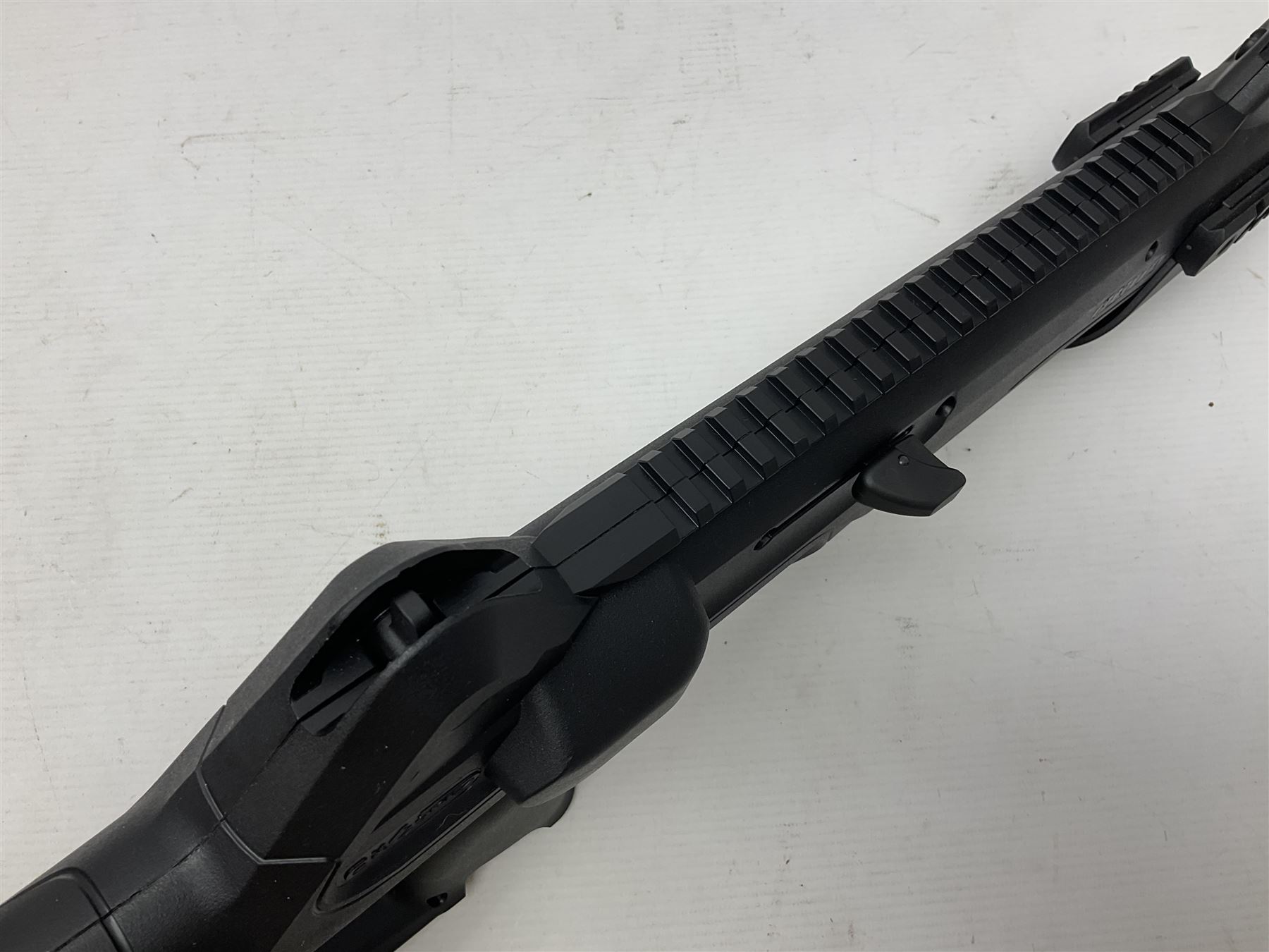 Beretta Cx4 Storm .177 CO2 rifle with Beretta 4 x 32 TriTac scope L78cm; in fitted hard carrying case with instructions, Umarex sound moderator, two magazines and 88g cylinder;Beretta Cx4 Storm .177 CO2 rifle with Hawke Red Dot 30 scope L78cm; in fitted hard carrying case with two magazines and 88g cylinder; NB: AGE RESTRICTIONS APPLY TO THE PURCHASE OF AIR WEAPONS.