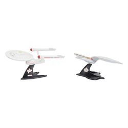 Two Paramount Pictures Star Trek die cast models, comprising USS Enterpirse NCC-1701-D and...
