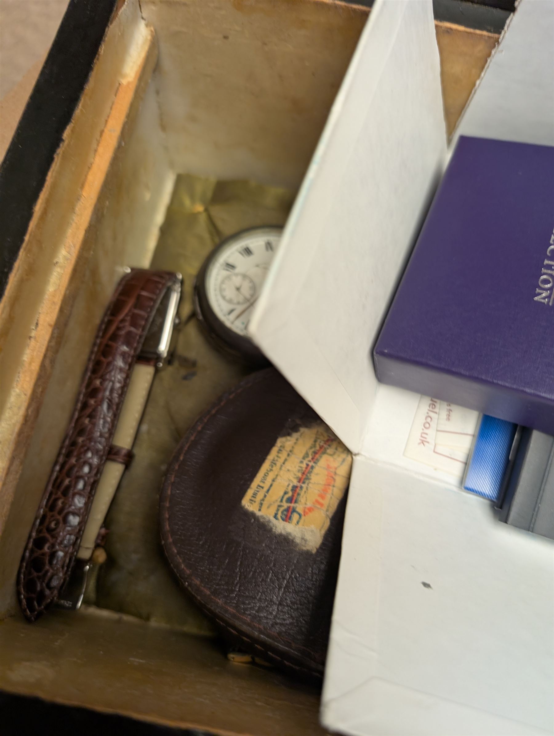 Giorgio Armani wristwatch, Whyte & Mackay blended scotch whisky, Bell's Blended scotch whisky, Chinese carved panels and a collection of vinyl records