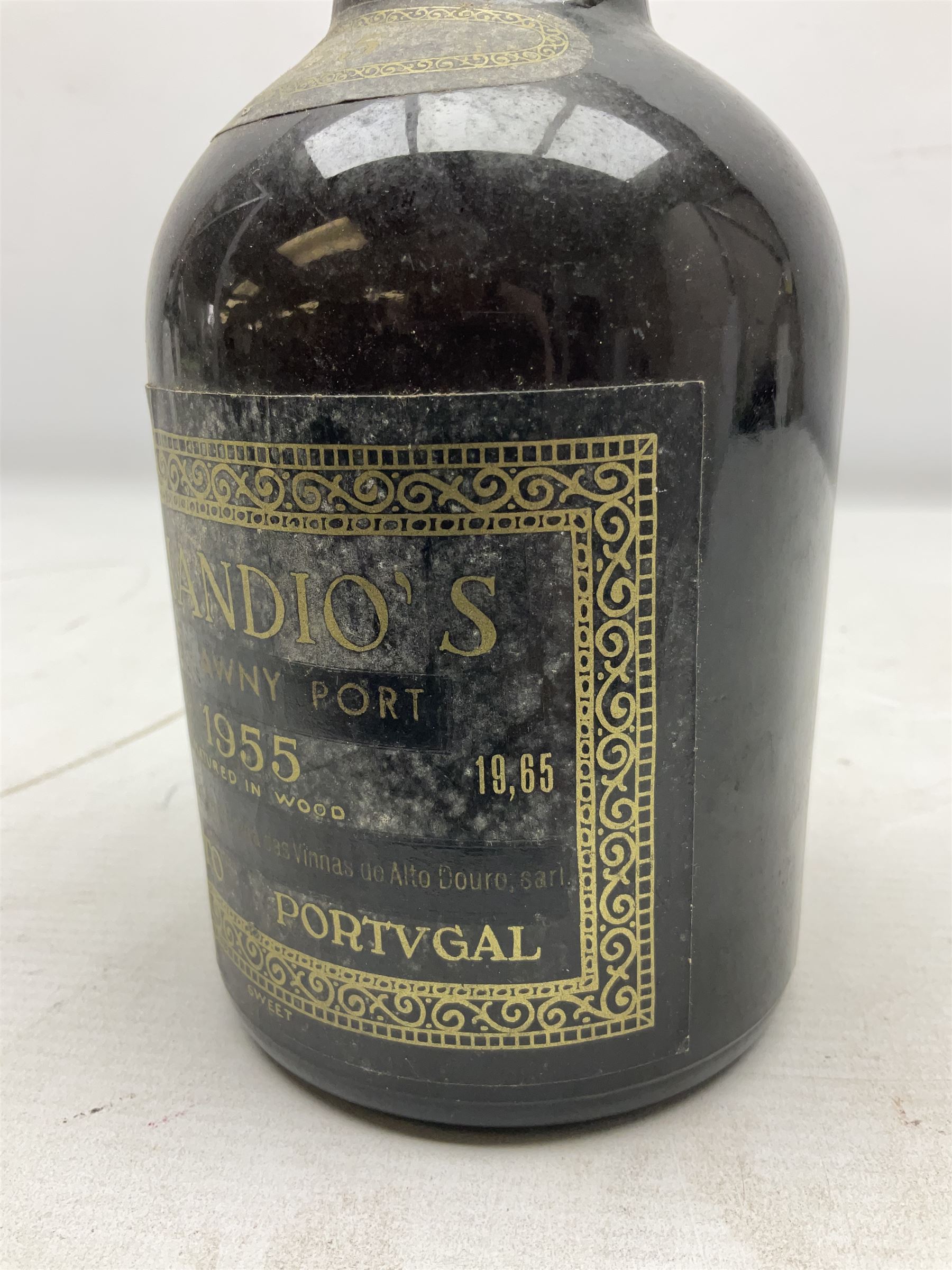 Amandio 1955, tawny port, unknown content and proof