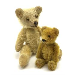 Vintage 20 Handmade Golden Mohair Teddy Bear Alpha Farnell Ltd.Ed