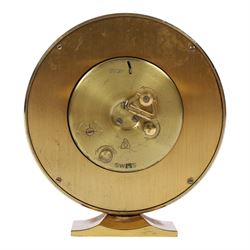 Continental silver fob watch stamped 935, together with Swiss Hofman clock, Seiko and rotary watch 