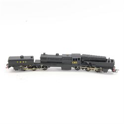 Beyer Garrett '00' gauge kit built Garratt Class 2-6-0 0-6-2 locomotive in LMS black livery no. 7994