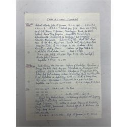 South Africa/WW1 Distinguished Service Order group of seven medals comprising D.S,O. with original ribbon bar and top bar slider, Queens South Africa Medal with three clasps for Defence of Kimberley, Orange Free State and Transvaal, Kings South Africa Medal with two clasps for South Africa 1901 & 1902 awarded to Capt. C.J. O'Gorman D.S.O. R.A.M.C., 1914-15 Star, British War Medal and Victory Medal with MID oak leaves awarded to Major (later Lt. Col.) C.J. O'Gorman D.S.O. R.A.M.C. and Kimberley Star 1899-1900; together with copies of research and biographical material