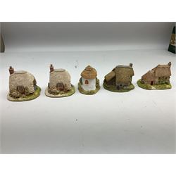 Sixteen Lilliput Lane figures from the 'Symbols of Membership' collection, to include 'Hampton Moat', 'Little Bee' etc, all boxed with various deeds or certificates