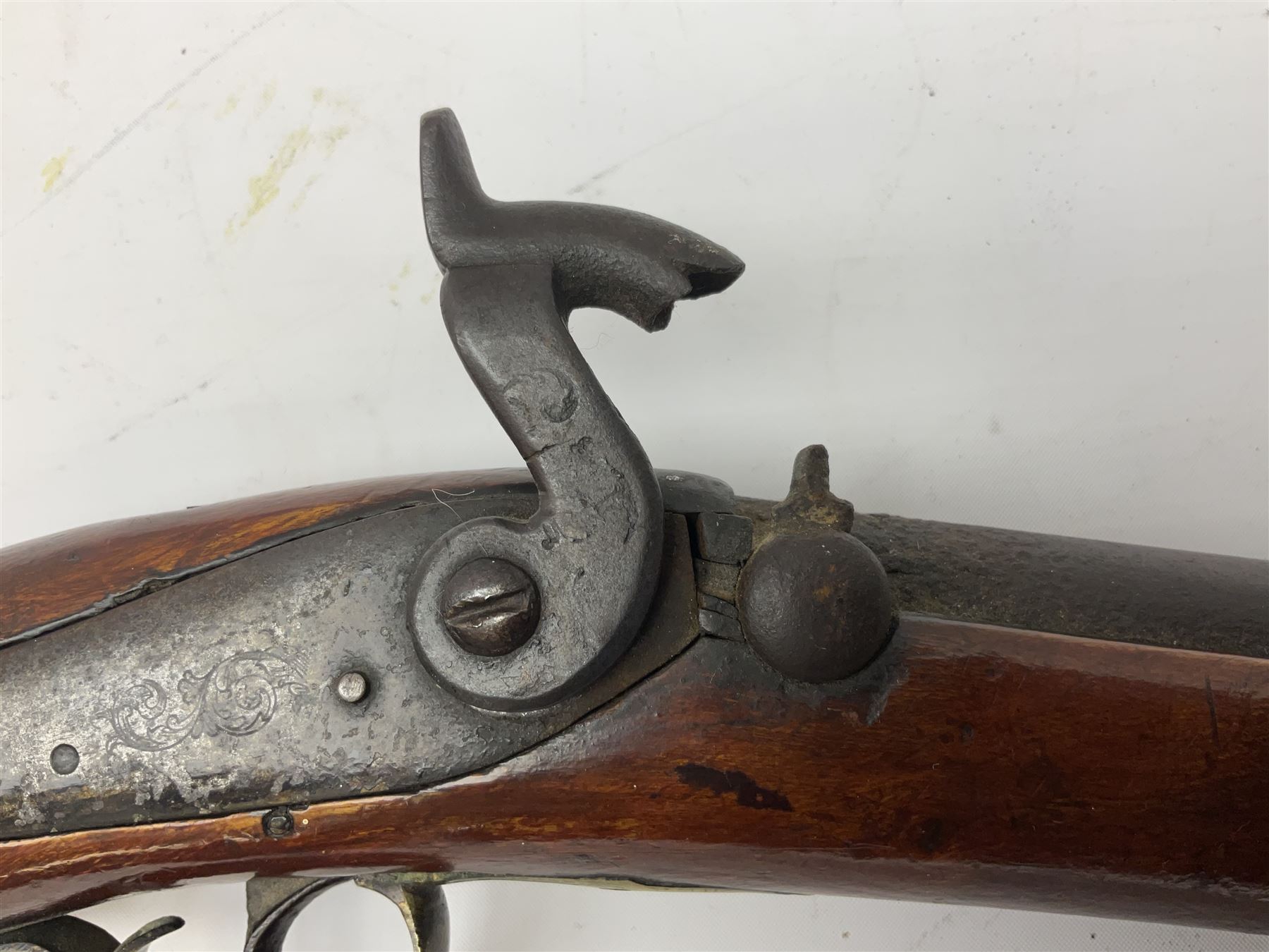 Remanufactured percussion converted from flintlock single barrel