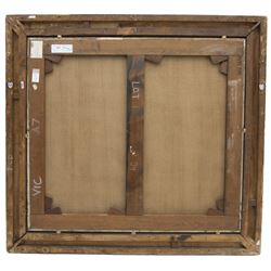 Mark Senior (Staithes Group 1864-1927): A Flemish Fishmarket, oil on canvas signed 90cm x 99cm 
Provenance: formerly in the collection of Mrs M.V. Hudson, the artist's daughter; Sotheby's London 10th May 1989 Lot 9; Christie's London 22nd November 1994 Lot 133; Christie's London 23rd November 2017 Lot 112. 
Exh. Royal Academy 1907, no. 886; exh. 'Mark Senior 1862-1927', Elizabethan Exhibition Gallery, Wakefield, 16th April - 2nd July 1983, no. 57. 
Notes: the Wakefield catalogue entry reads: 