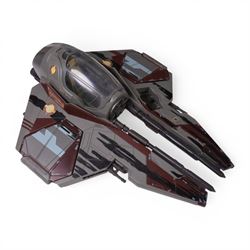 Kenner Star Wars Electronic Millennium Falcon, Hasbro Kenner Revenge of the Sith Obi-Wan's Jedi Star Fighter and Kenner Power of the Force Landspeeder, all boxed