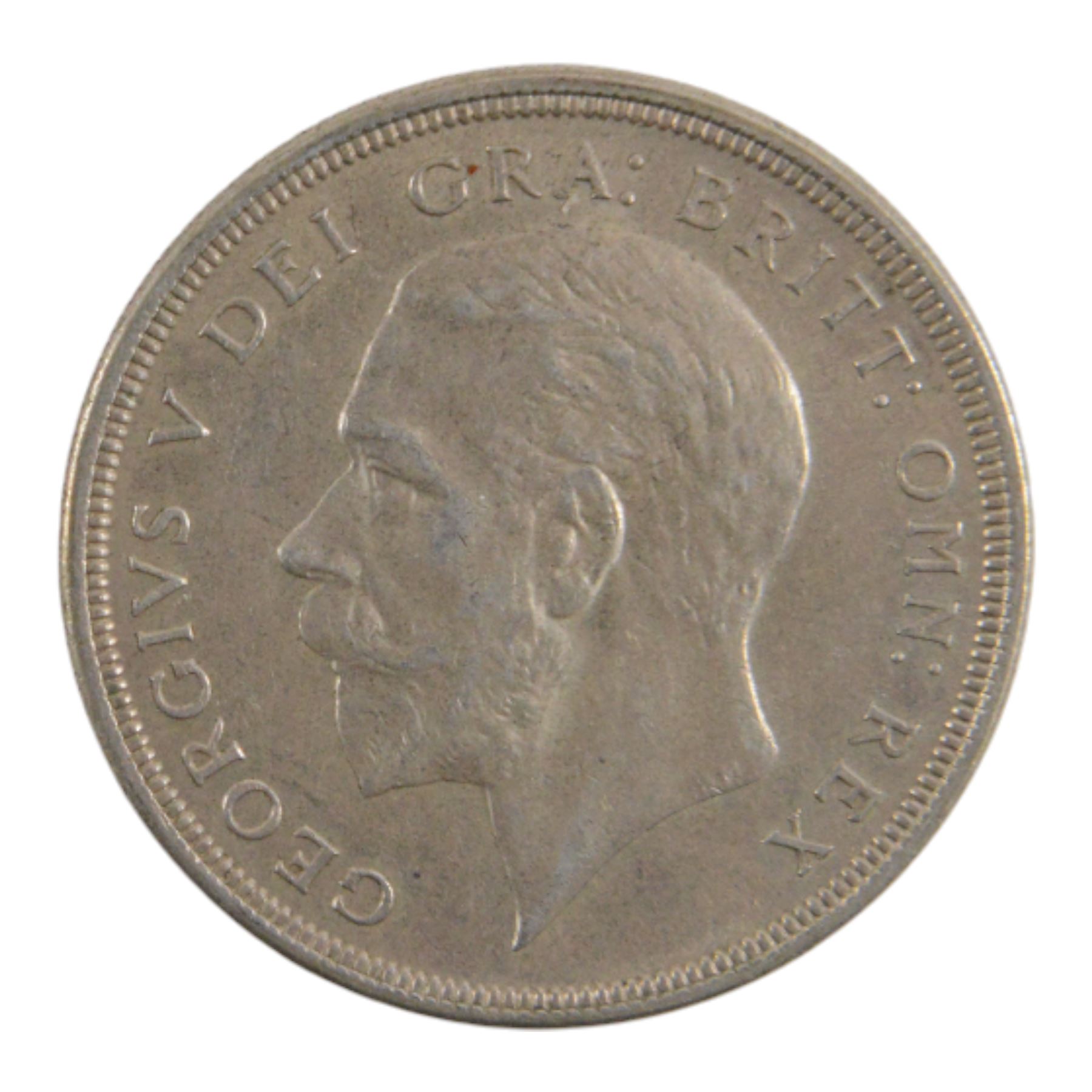 King George V 1932 silver 'Wreath' crown coin