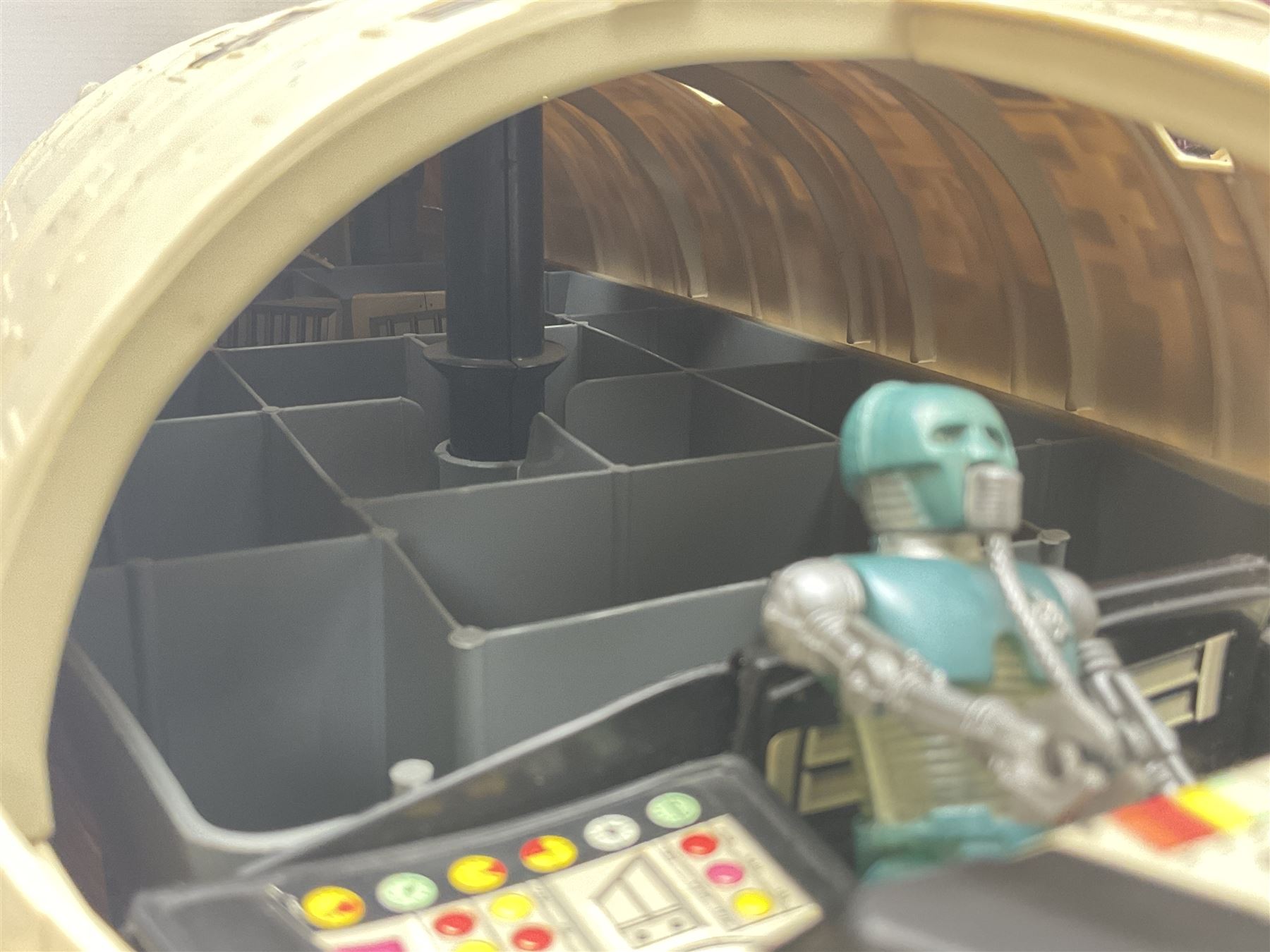 Star Wars - vintage vehicles comprising Rebel Armoured Snowspeeder and Tri-pod Laser Cannon; both boxed; Rebel Transport with 3 3/4