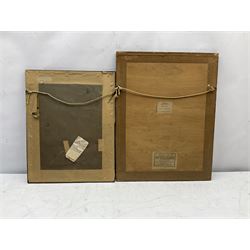 Claude H Rowbotham (British 1864-1949): 'Ullswater - Stybarrow Crag', aquatint signed in pencil 22cm x 16cm; Marcel Augis (French early 20th century): 'Paysage Normandy', aquatint signed and titled in pencil 24cm x 17cm (2)