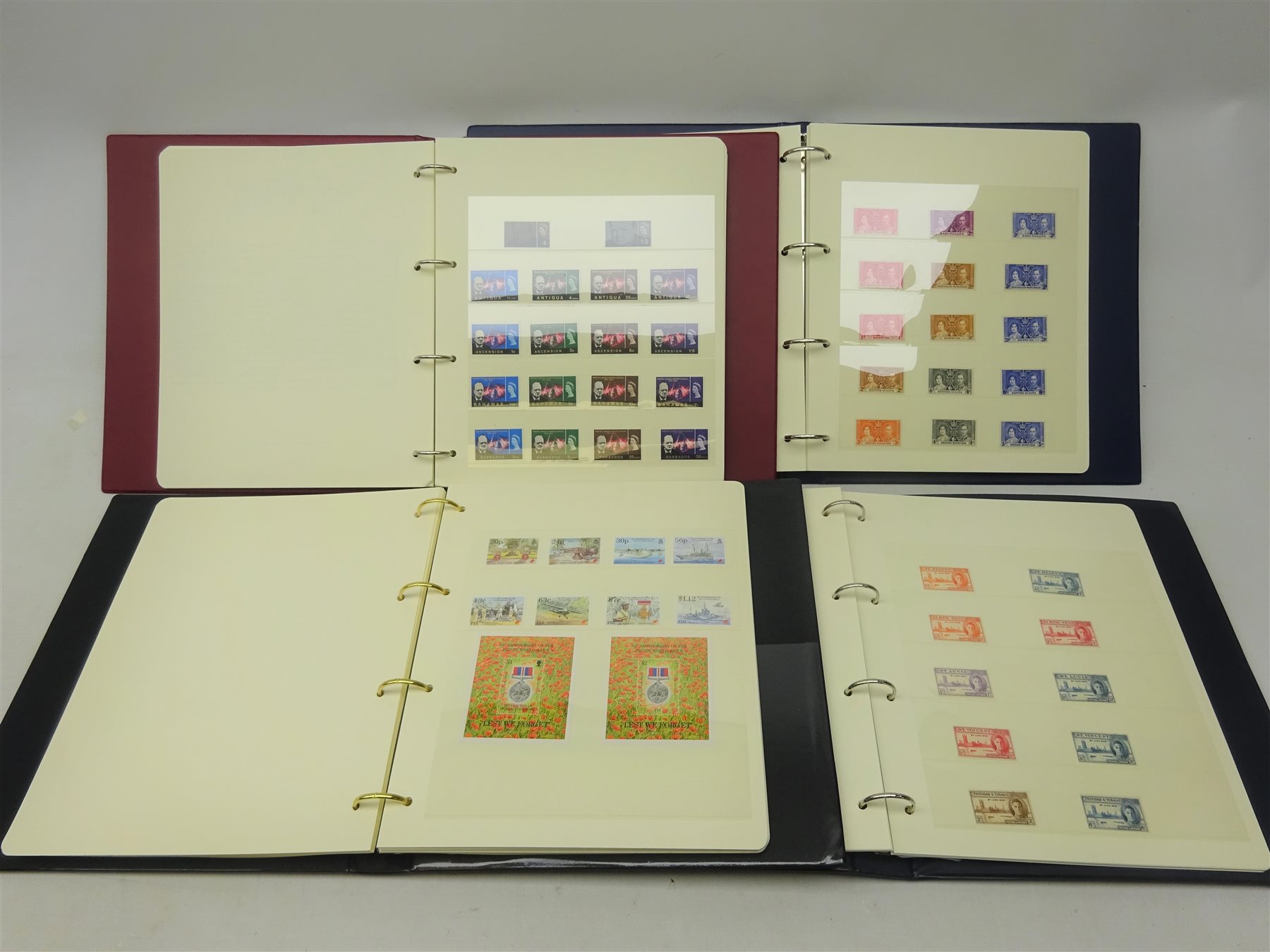 King VI 1937 Coronation omnibus Westminster stamp collection