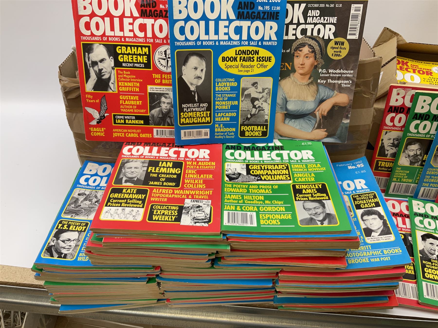 ''Book and Magazine Collector'' magazines, complete run of three hundred and twenty-eight editions from No.1 to No.328