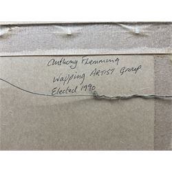 Anthony Flemming (British 1936-): Venice, pair pen and watercolours signed 17cm x 24.5cm (2)
Notes: born in London he studied at Goldsmiths College School of Art where he was awarded a First Class Honours Degree. On leaving Art School he went to Spain, his return to England was prompted by a request from John Cooper to design a racing car. Other design commissions followed from Brabham, Mclaren, Puma and Piper. He is a member of The Wapping Group of Artists having had a number of commissions from companies such as Shipowners Insurance Company, Shell, National Westminster Bank, B.P. and the Woolwich Building Society