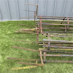 Pair of Wrought metal parkland tree guards - THIS LOT IS TO BE COLLECTED BY APPOINTMENT FROM DUGGLEBY STORAGE, GREAT HILL, EASTFIELD, SCARBOROUGH, YO11 3TX