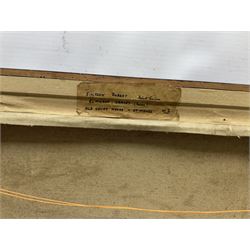 Robert Simpson (British 20th century): Old Courthouse St Mawes, oil on canvas signed 45cm x 60cm