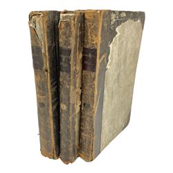 Hargrove Wm.: History and Description of the Ancient City of York. 1818. York Wm. Alexander. Two volumes in three. Disbound and incomplete.