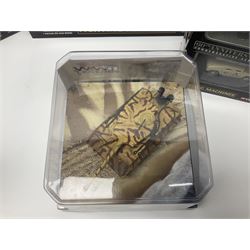 Corgi - twenty-six Showcase Collection 'Fighting Machines' for tank warfare including four-model pack, three two-model packs, WWII Legends, D-Day 60th Anniversary etc; all boxed (26)