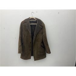 Two sheepskin jackets, one ladies jacket size 12, by Nurseys, and a gentleman's jacket by Baily's   