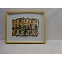  '51 Bootham York', contemporary watercolour signed and titled in pencil by Adam King 27cm x 37cm  