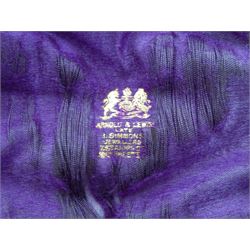 Pair of George IV silver strawberry spoons by Adam Elder, Edinburgh 1829, with later bright cut decoration and a matched Victorian sifter Edinburgh 1864, approx 5.3oz, retailed by Arnold & Lewis, Manchester cased