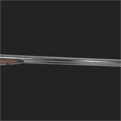 Holland and Holland 12 bore single trigger sidelock ejector, side by side double barrel shotgun with 76cm (30